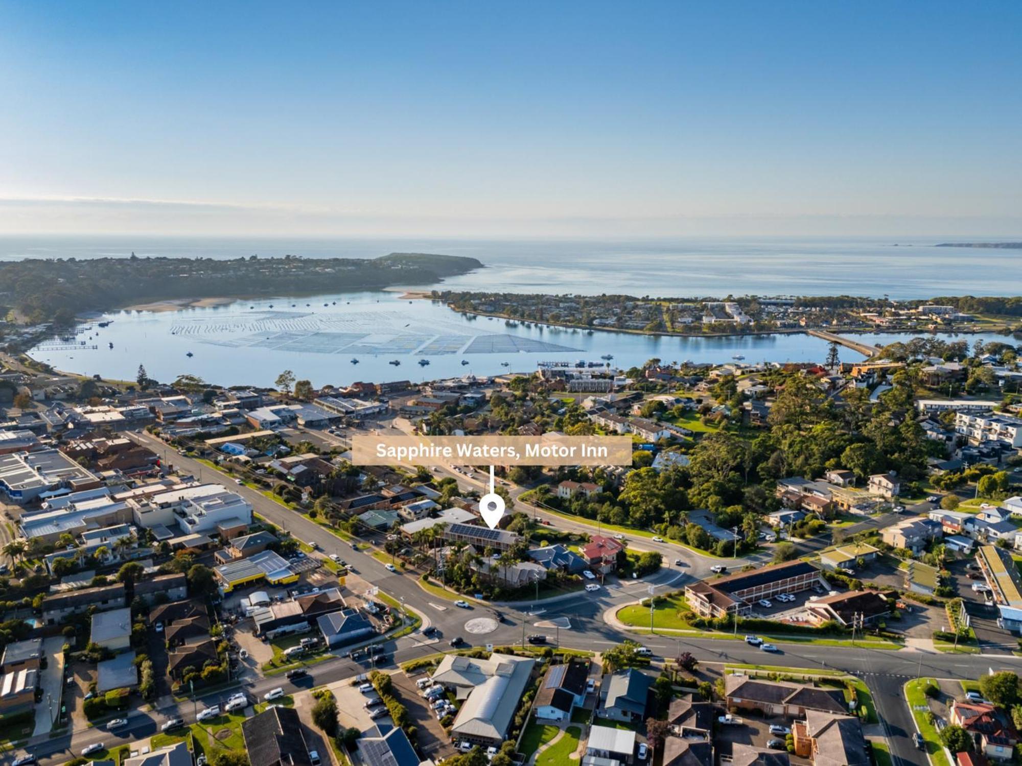 Sapphire Waters Motor Inn Merimbula Exteriér fotografie
